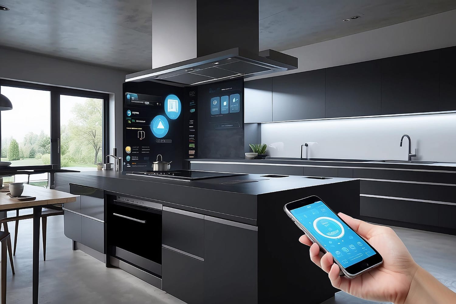 smart kitchen interior design ideas for a more organized and beautiful cooking space