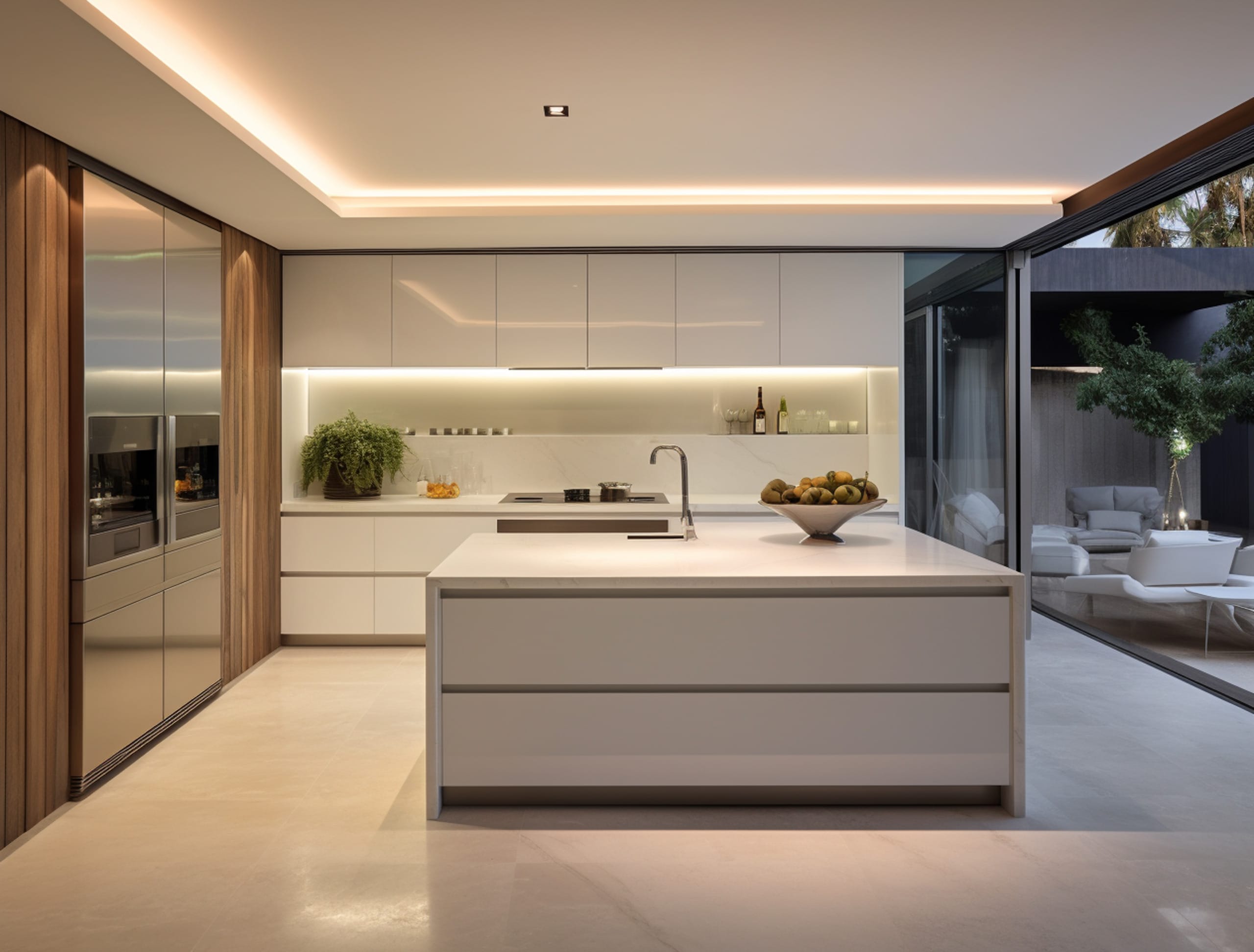 smart kitchen interior design ideas for a more organized and beautiful cooking space